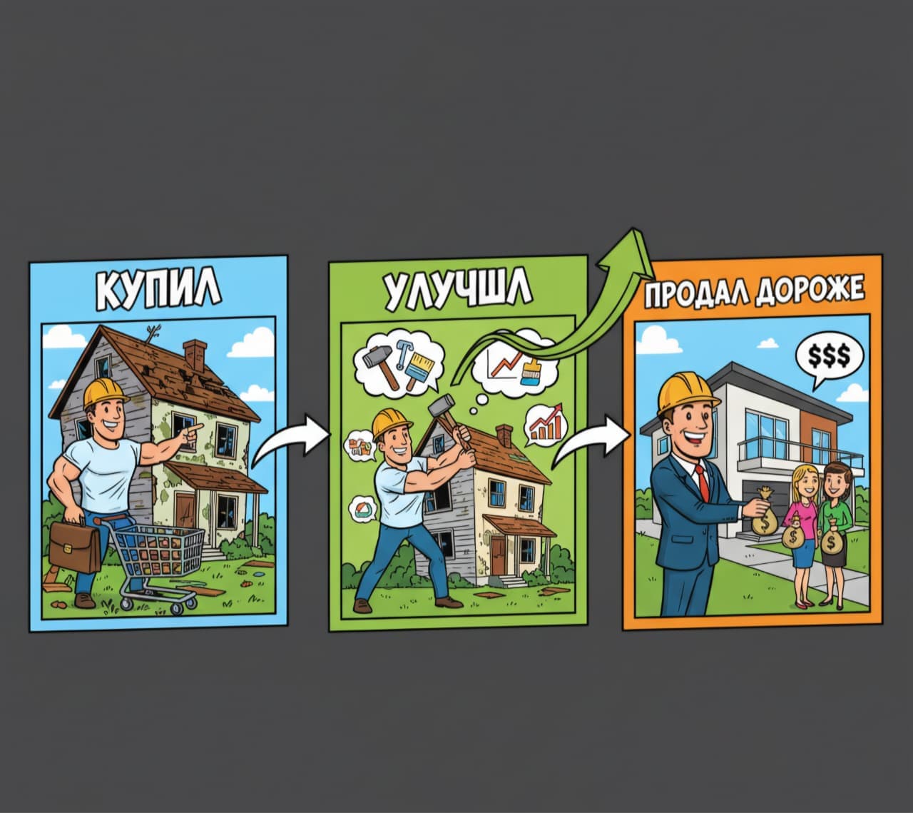 🚀 Активные инвестиции: быстрый рост через перепродажу